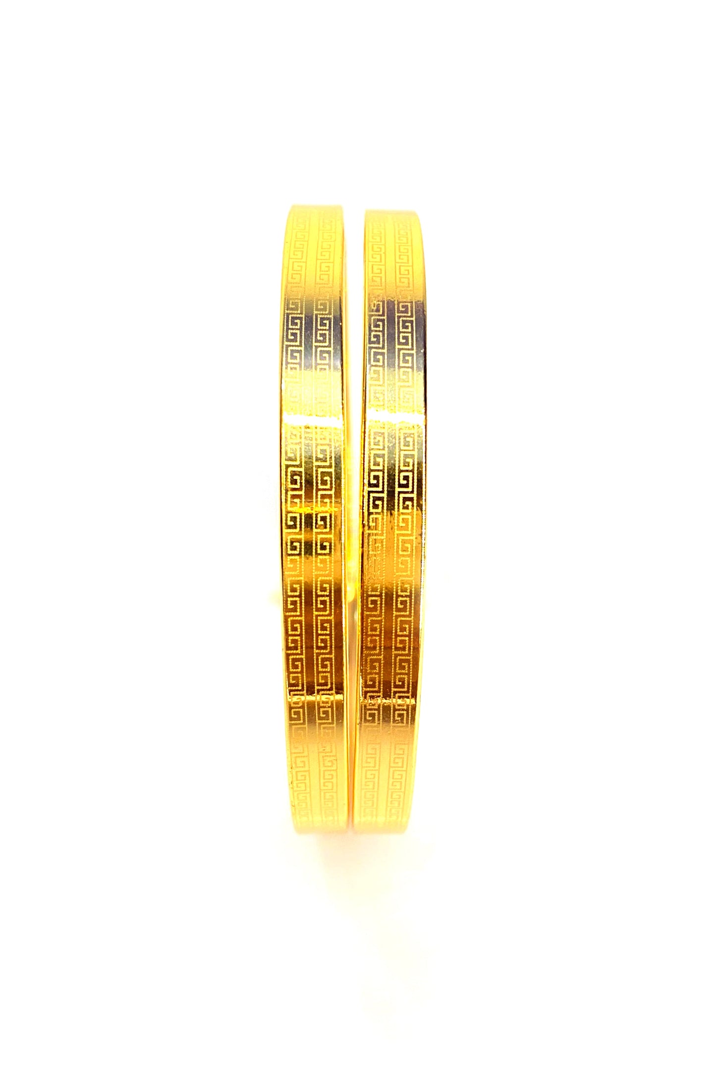 Classic Golden Steel Bangles