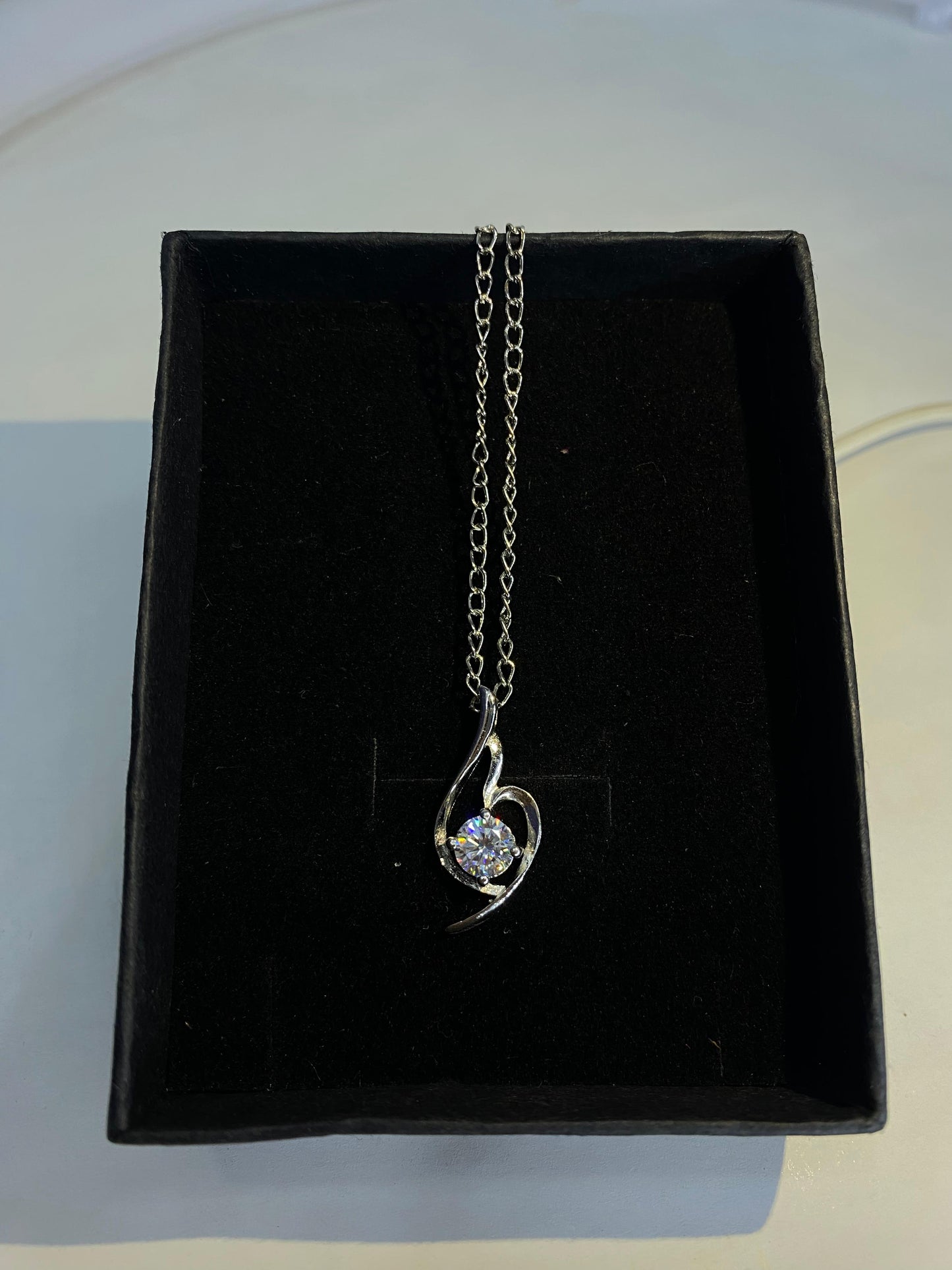 Twist of Elegance Pendant Necklace